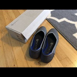 Authentic Rothy’s Grey Birdseye Size 6 The Flat